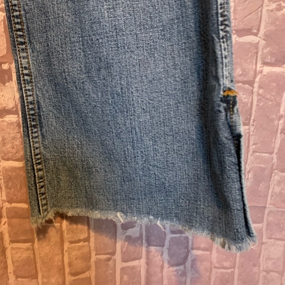 “Crossover” Split-Hem Vintage Jeans - Picture 6 of 11